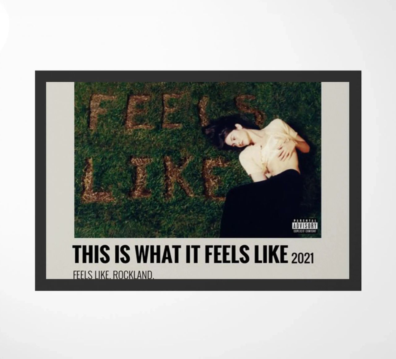 This Is What It Feels Like Gracie Abrams doormat by SoundStudio