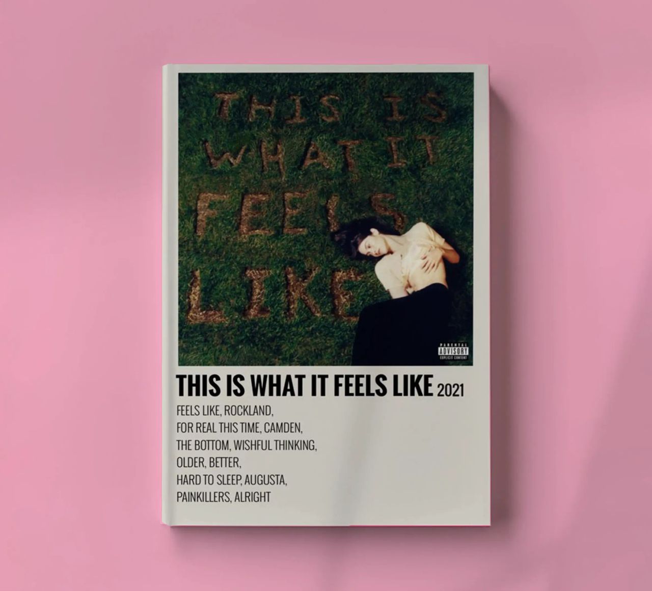 This Is What It Feels Like Gracie Abrams notebook by SoundStudio