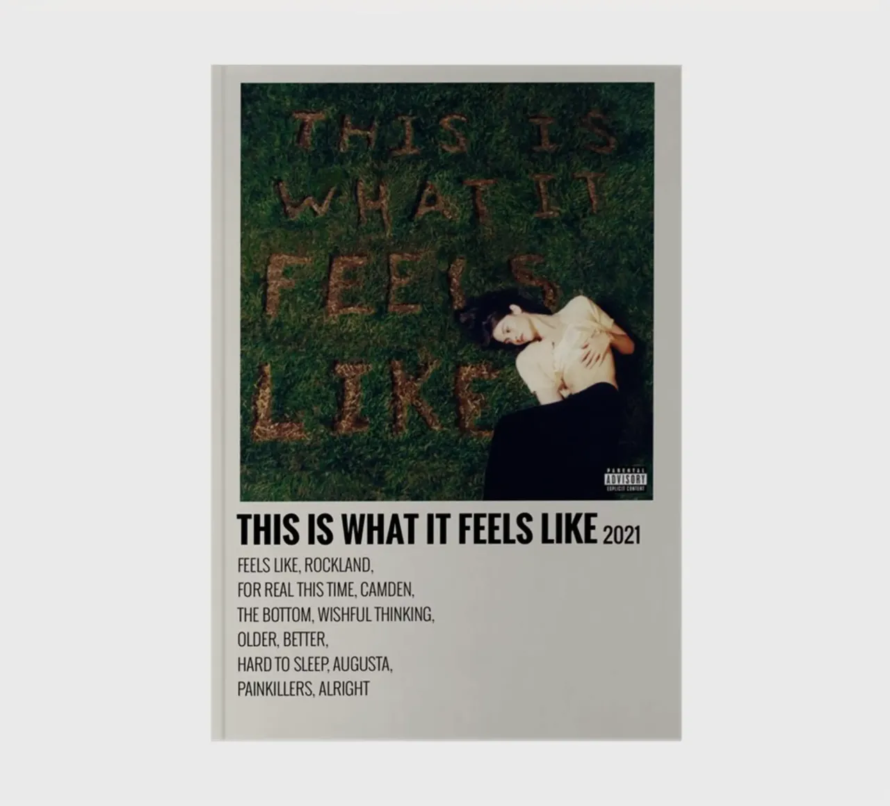 This Is What It Feels Like Gracie Abrams Notizbuch von SoundStudio