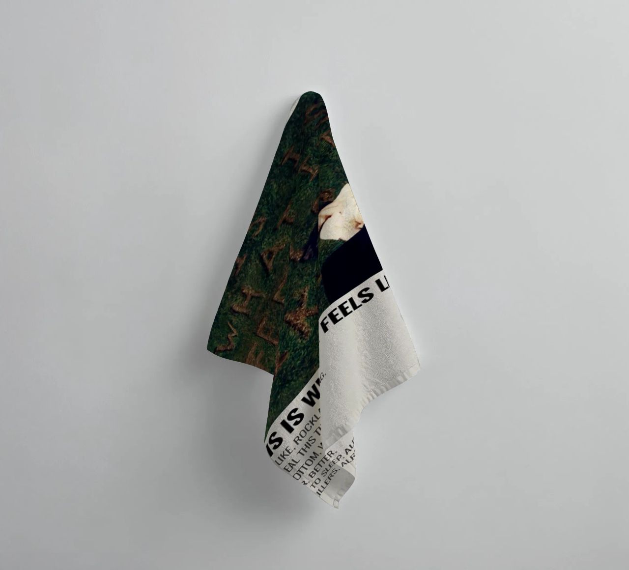 This Is What It Feels Like Gracie Abrams towel by SoundStudio
