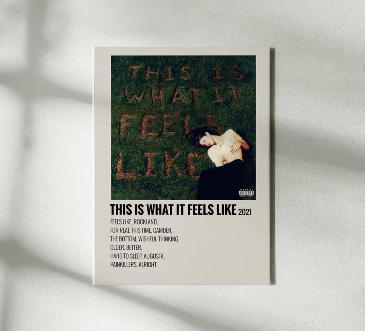 This Is What It Feels Like Gracie Abrams canvas by SoundStudio