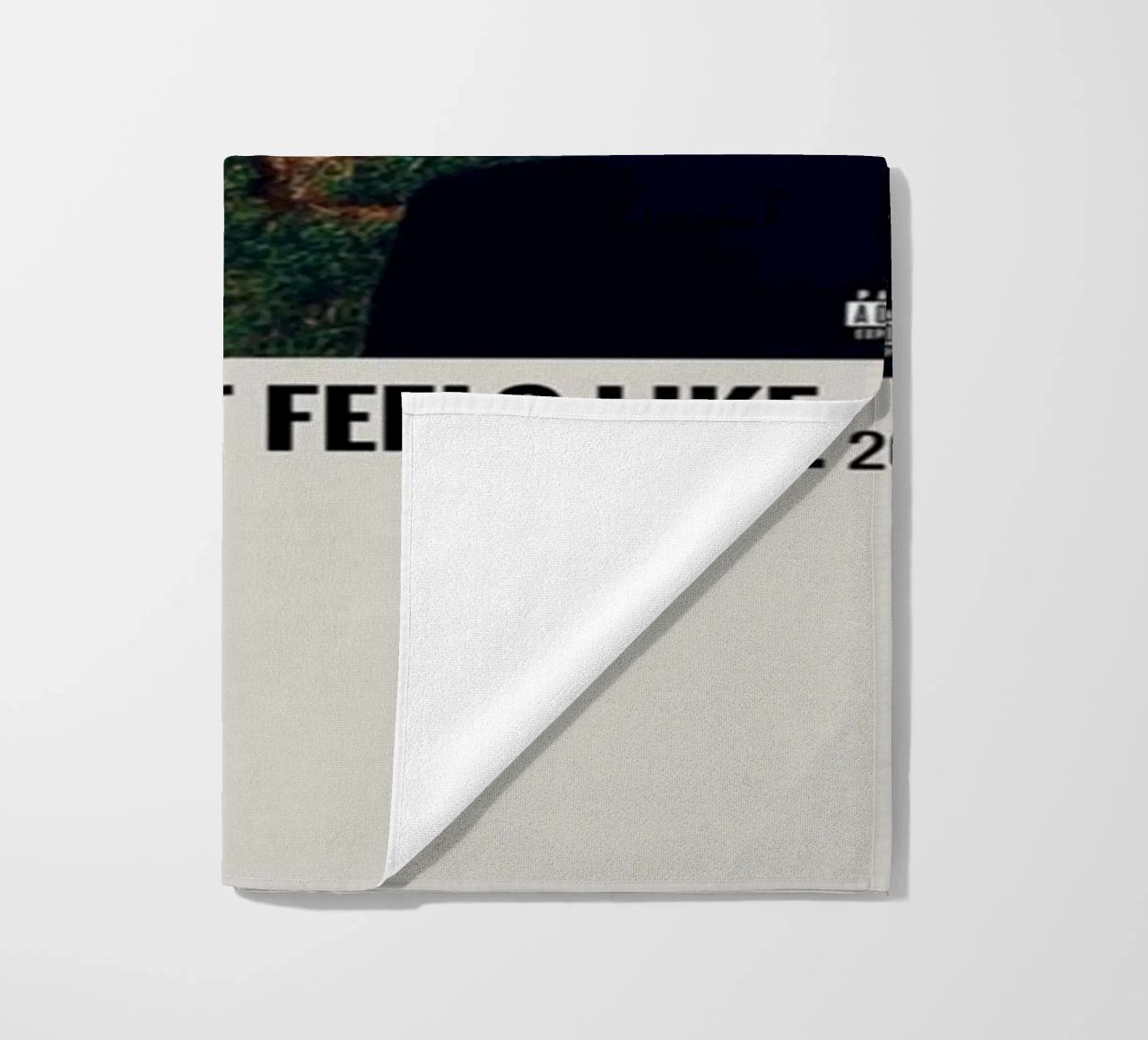 This Is What It Feels Like Gracie Abrams beach towel by SoundStudio