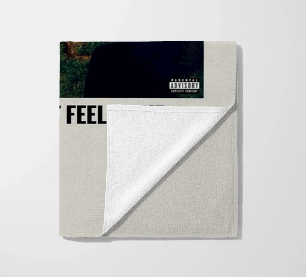 This Is What It Feels Like Gracie Abrams beach towel by SoundStudio