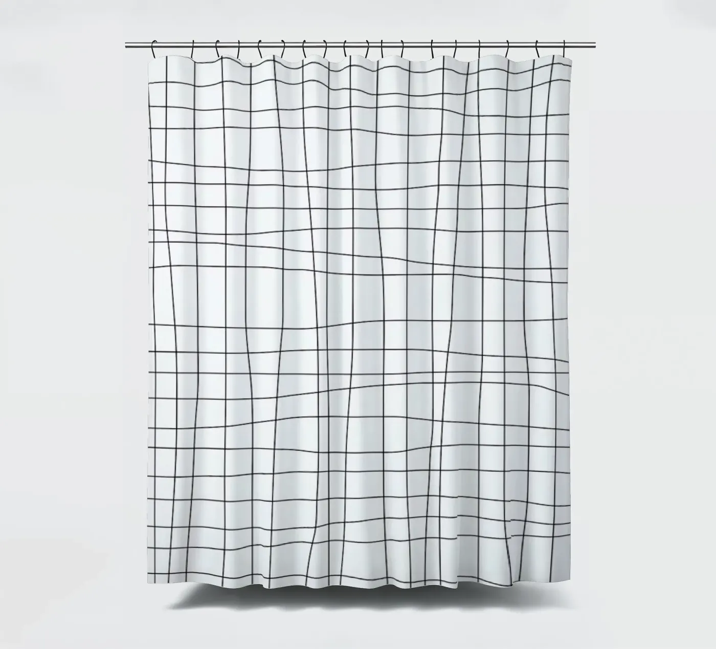 Grid Duschvorhang von Studio Nahili