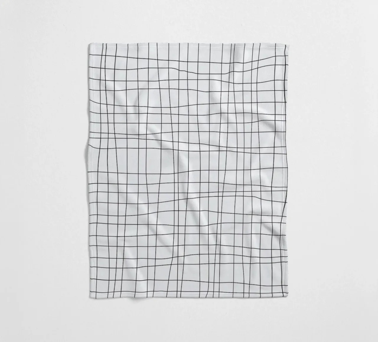 Grid Fleecedecke von Studio Nahili