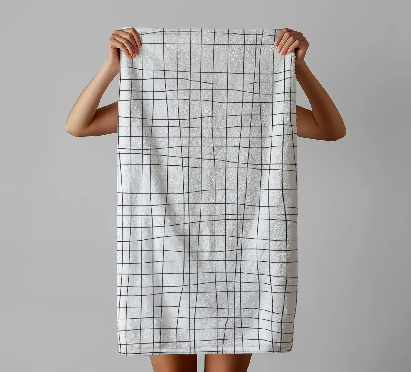 Grid badhanddoek van Studio Nahili