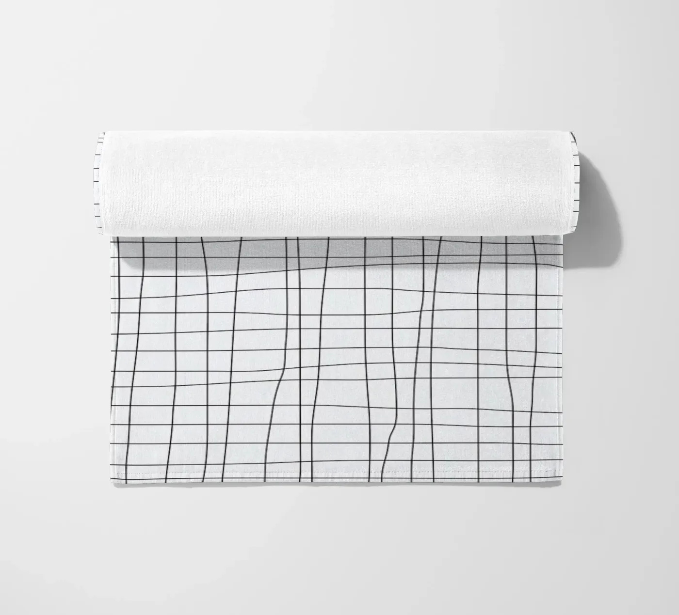 Grid beach towel by Studio Nahili