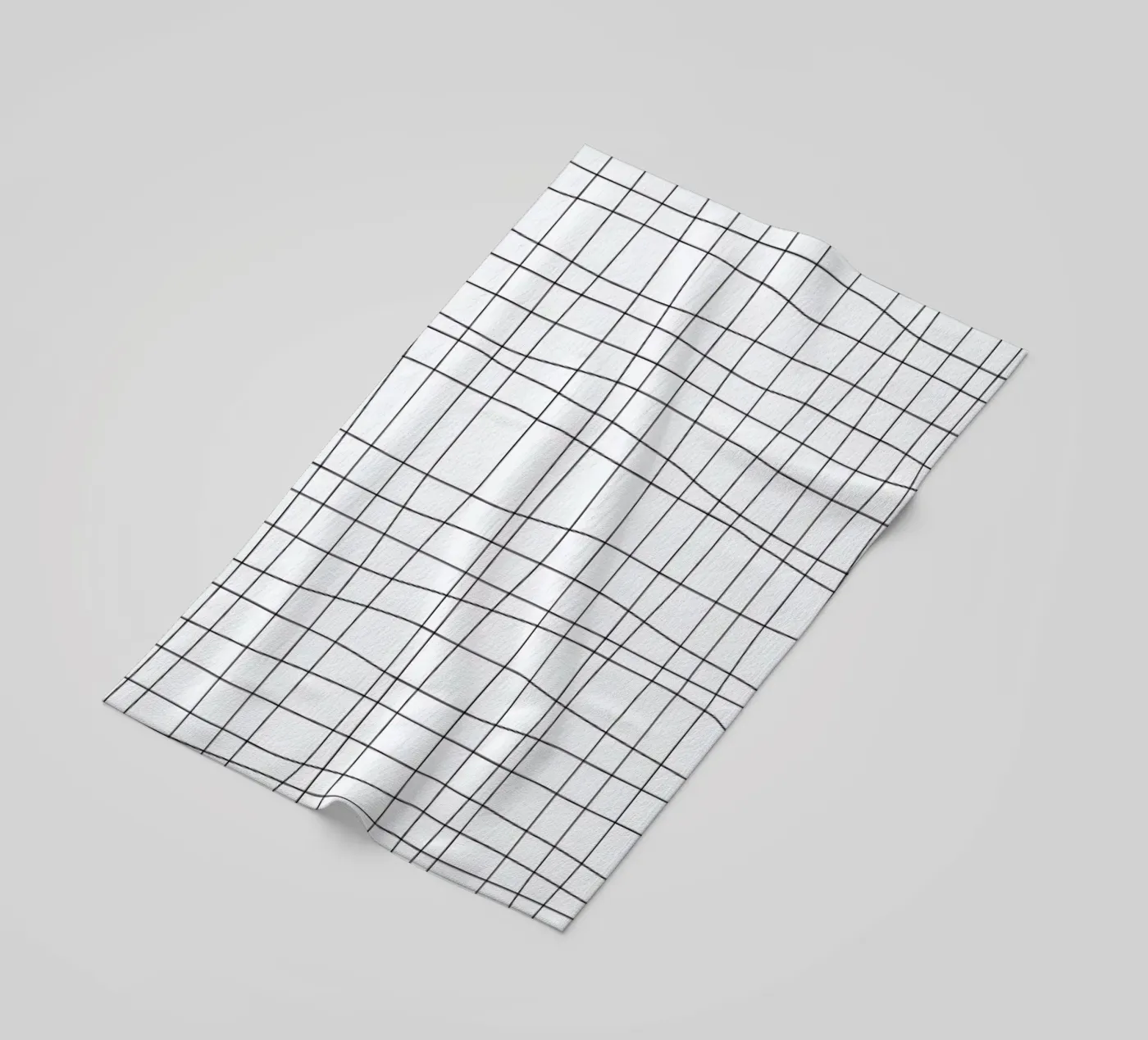 Grid beach towel by Studio Nahili