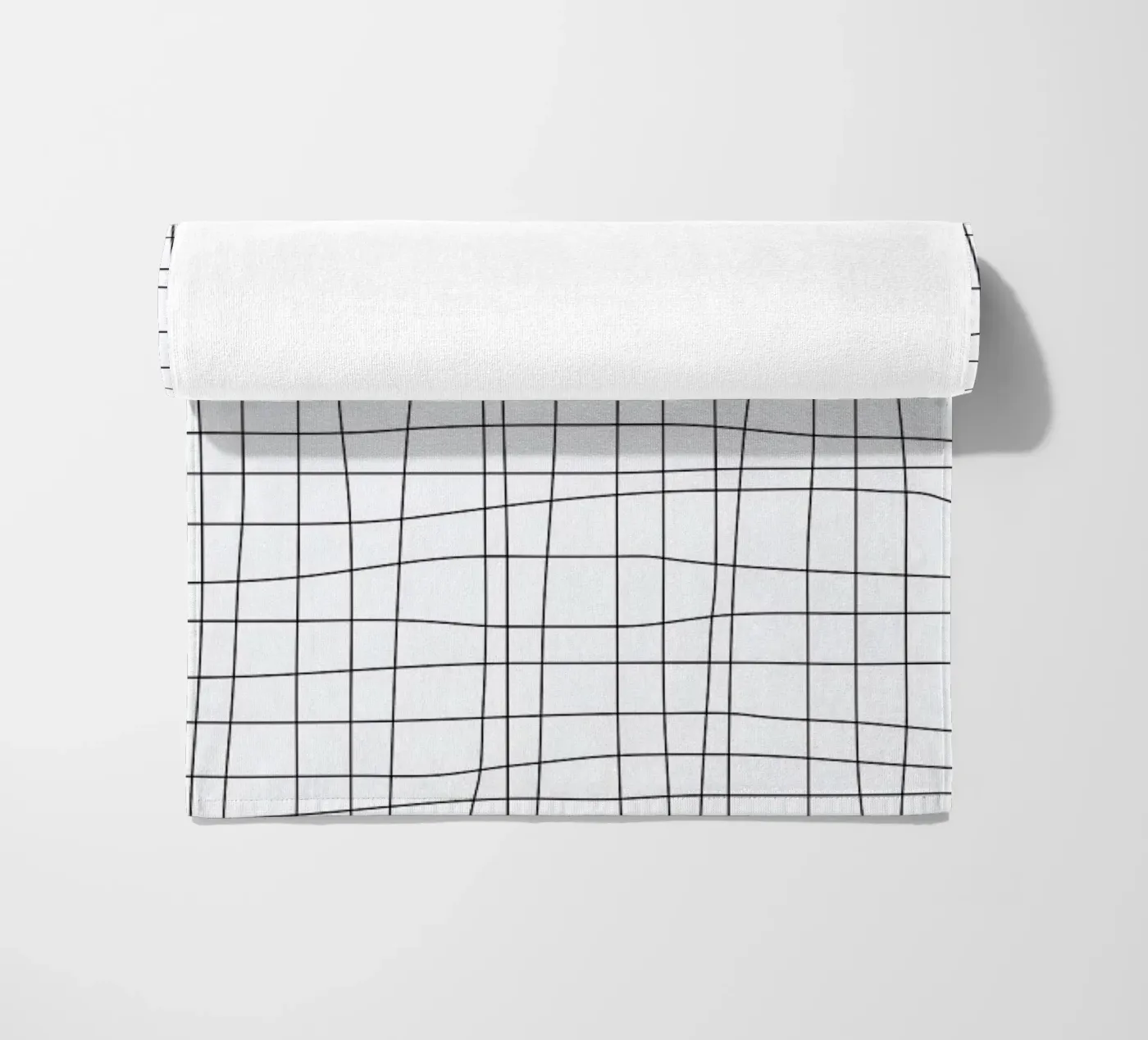 Grid beach towel by Studio Nahili