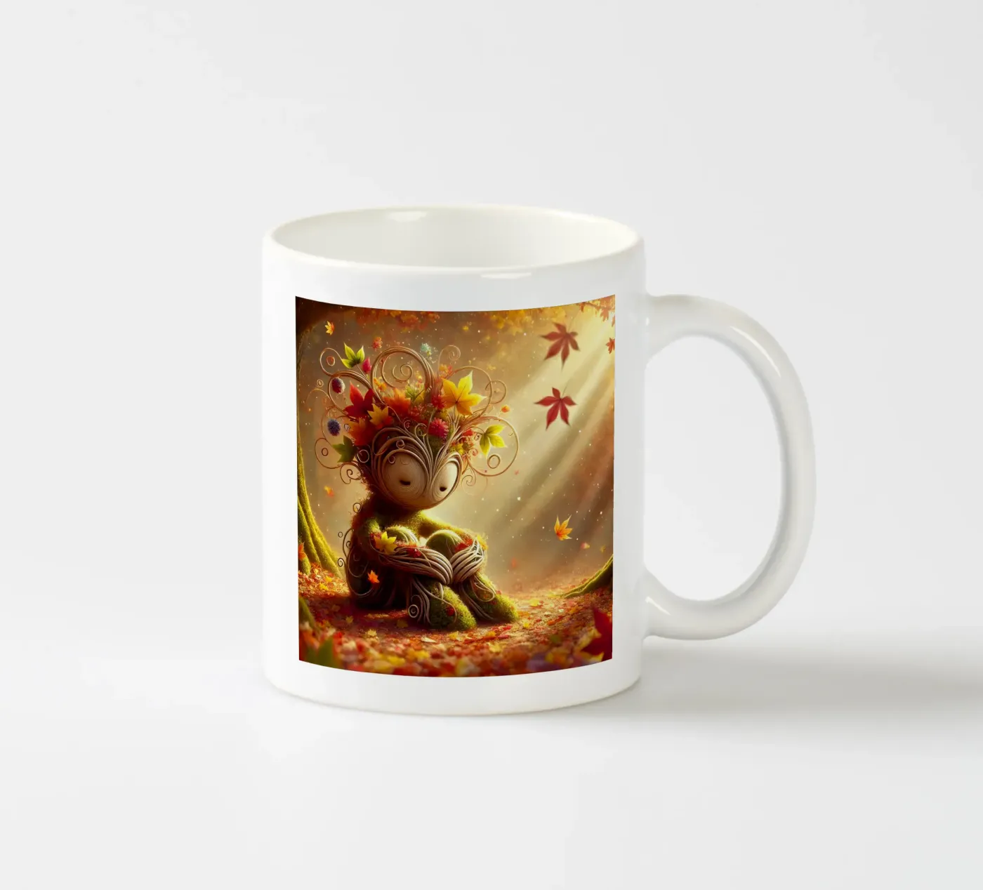 Twiglet ceramic mug by Twinkle Art Studio