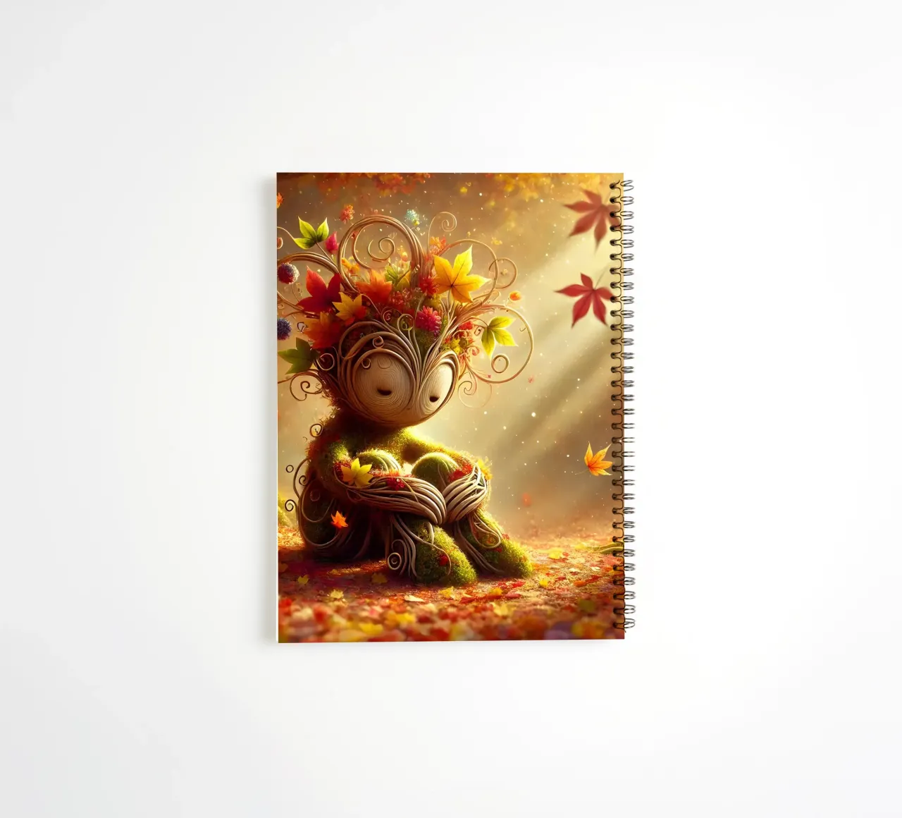 Twiglet spiral notebook by Twinkle Art Studio