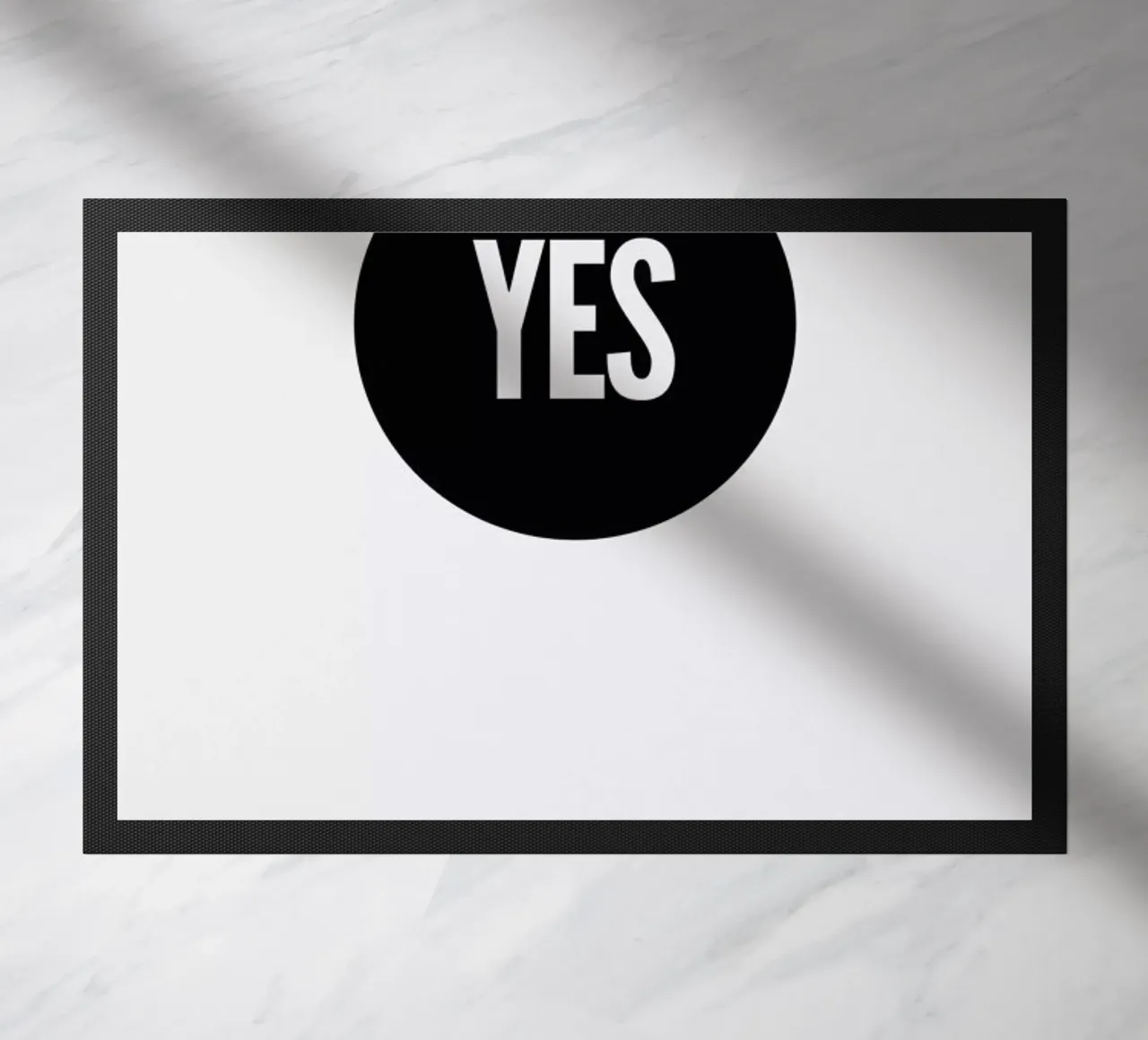 Yes! doormat by Studio One