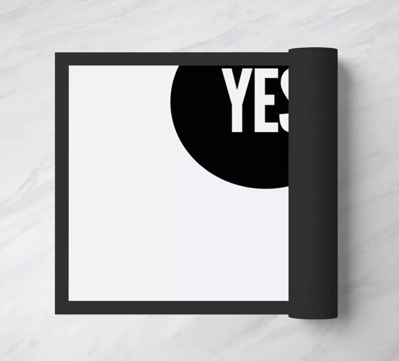 Yes! doormat by Studio One