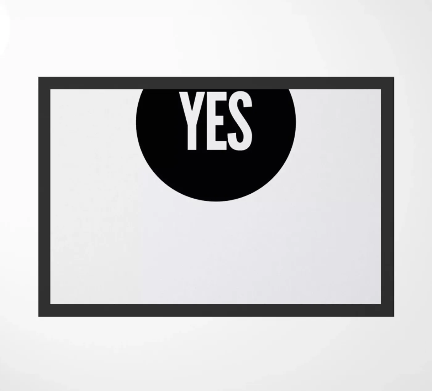 Yes! deurmat van Studio One