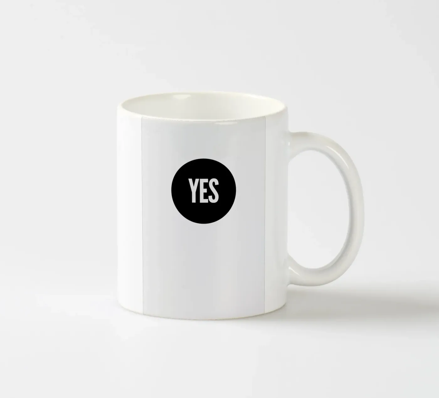 Yes! ceramic mug by Studio One