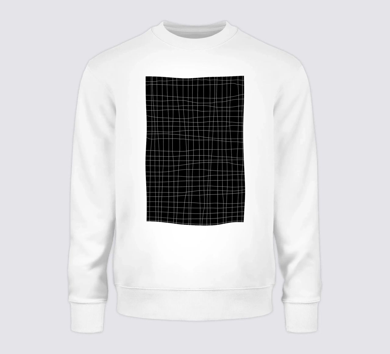 Grid Black felpa da Studio Nahili