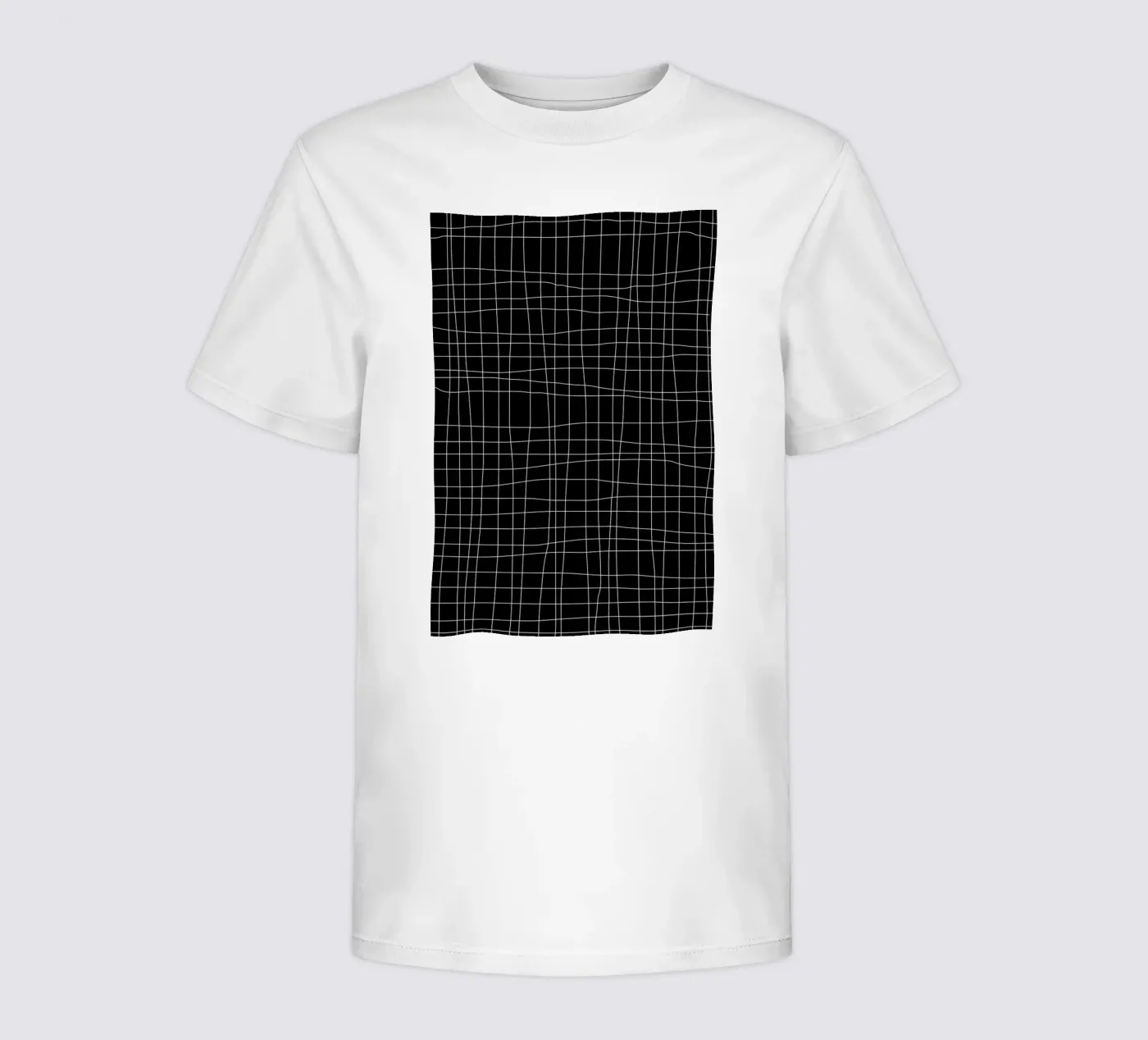 Grid Black t-shirt bambini da Studio Nahili