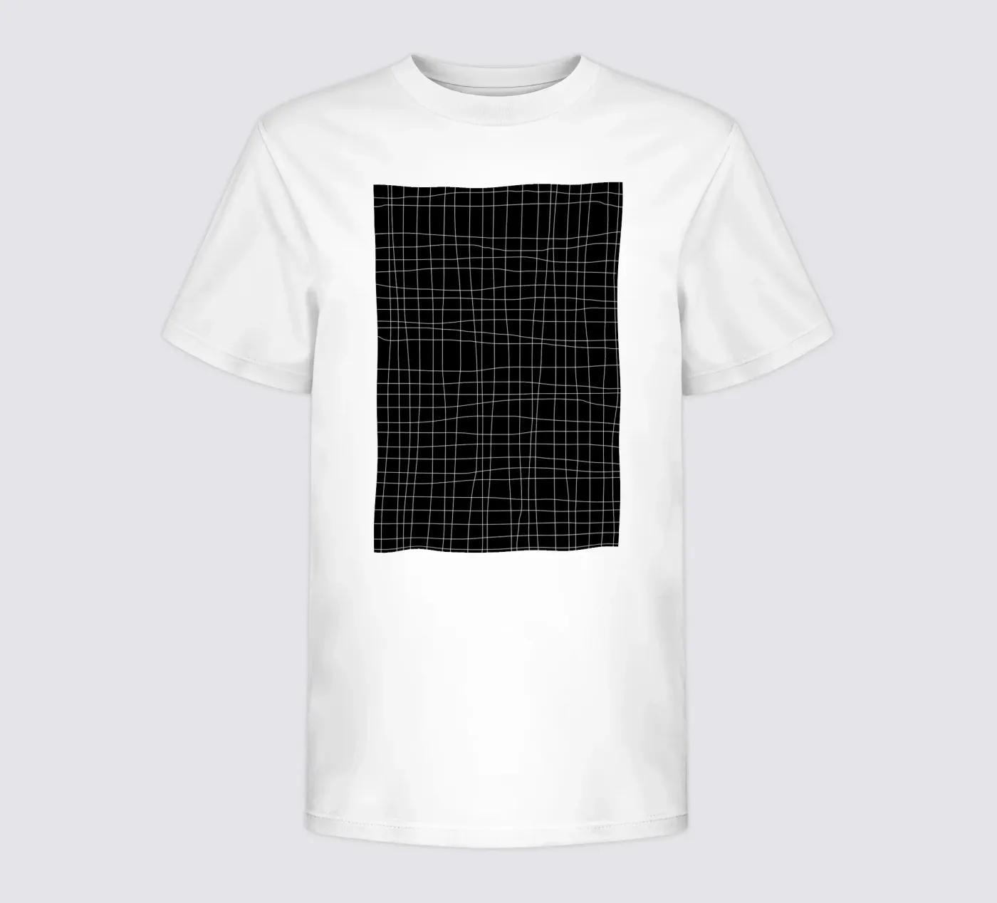 Grid Black t-shirt bambini da Studio Nahili
