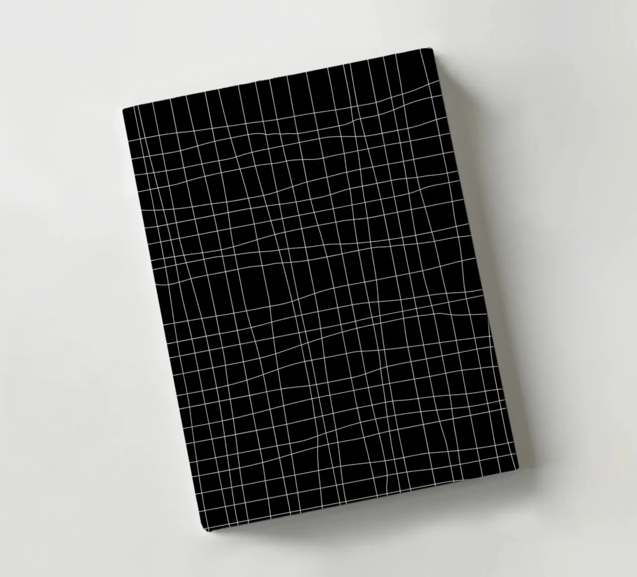Grid Black notebook by Studio Nahili