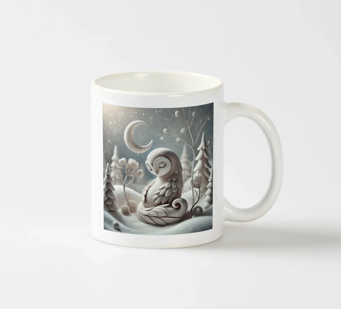 Twiglet ceramic mug by Twinkle Art Studio