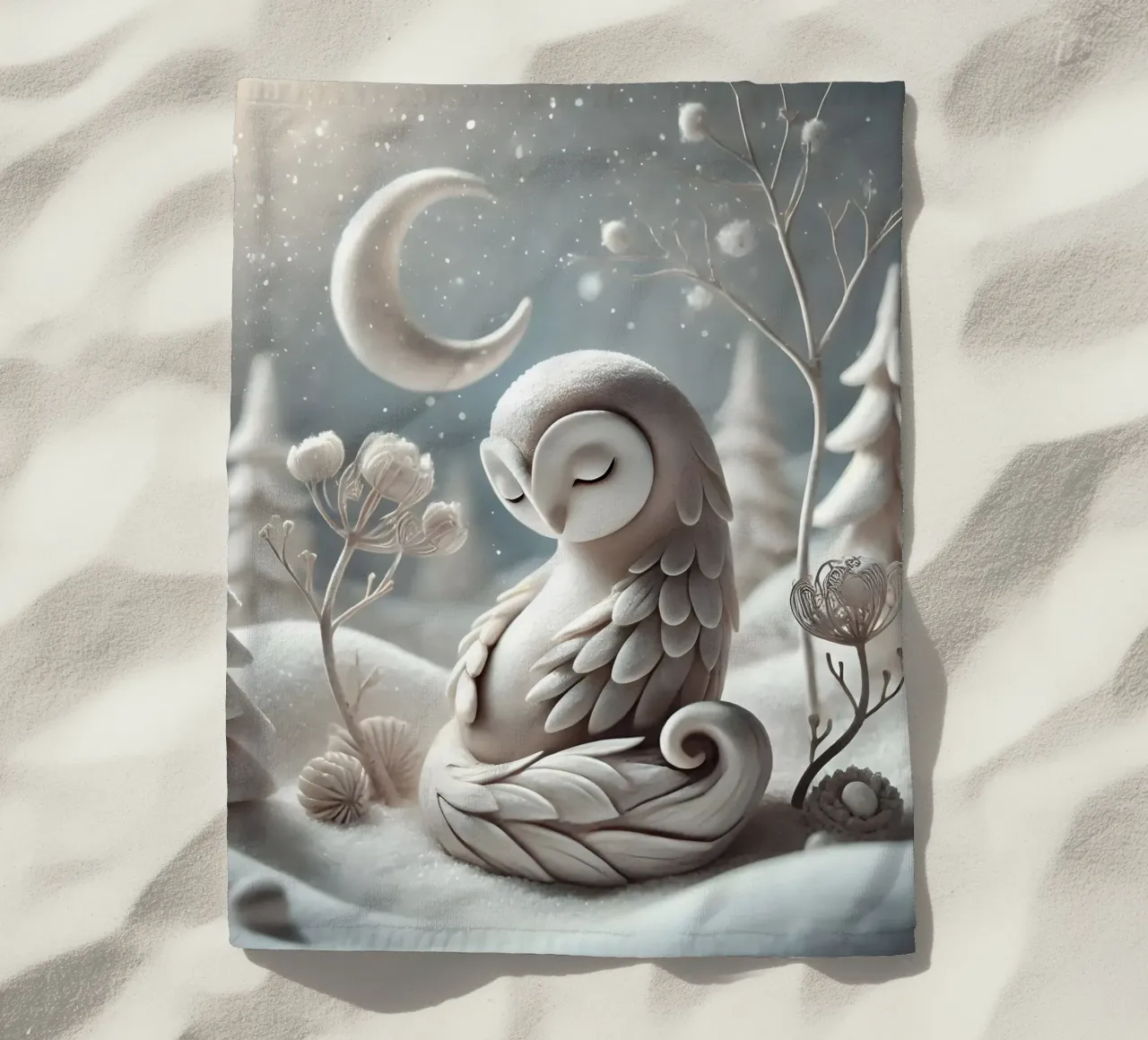 Ramoscello telo mare da Twinkle Art Studio