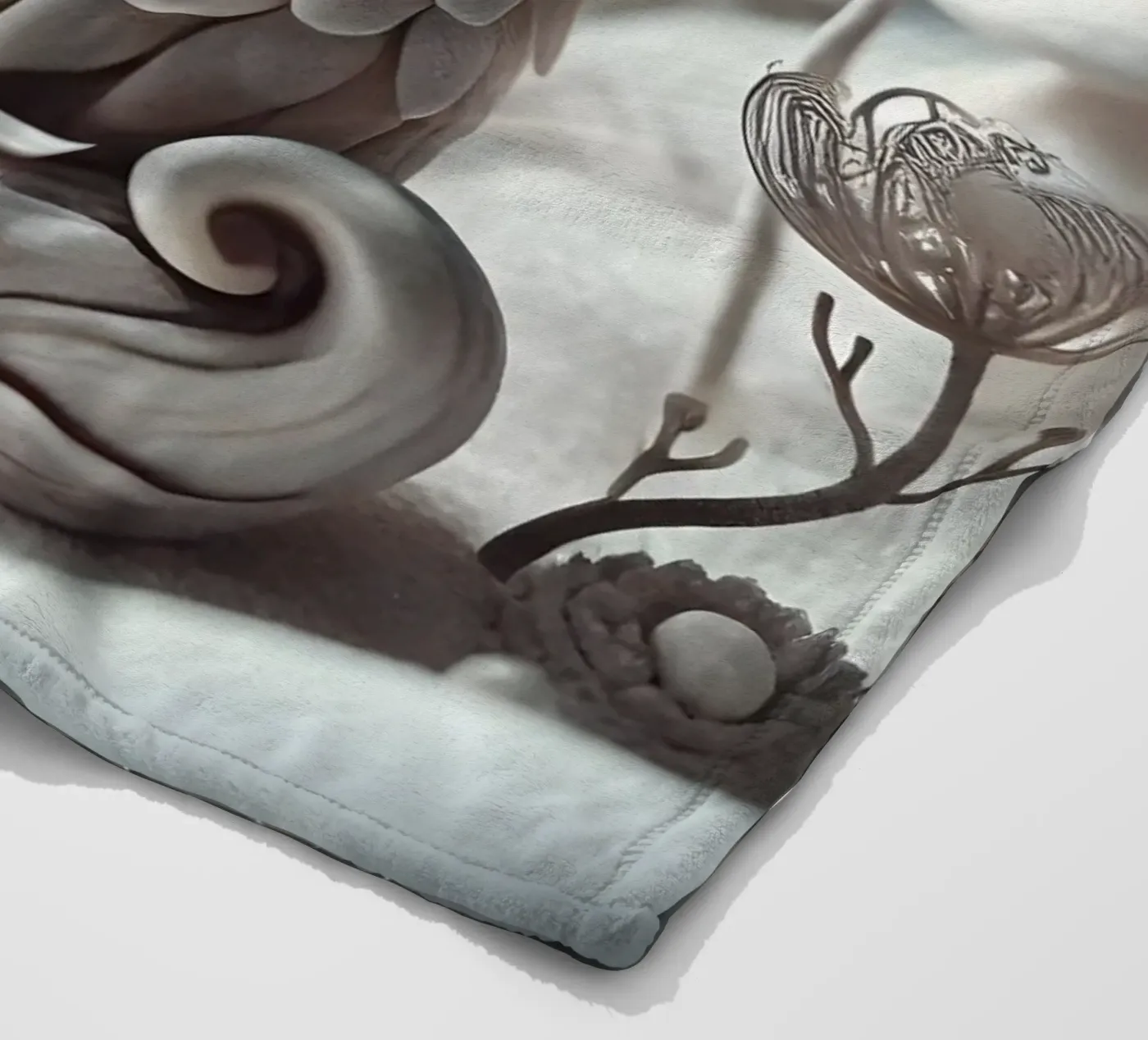 Twiglet fleecedeken van Twinkle Art Studio