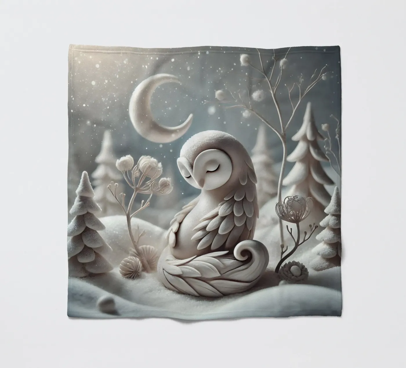 Twiglet fleecedeken van Twinkle Art Studio