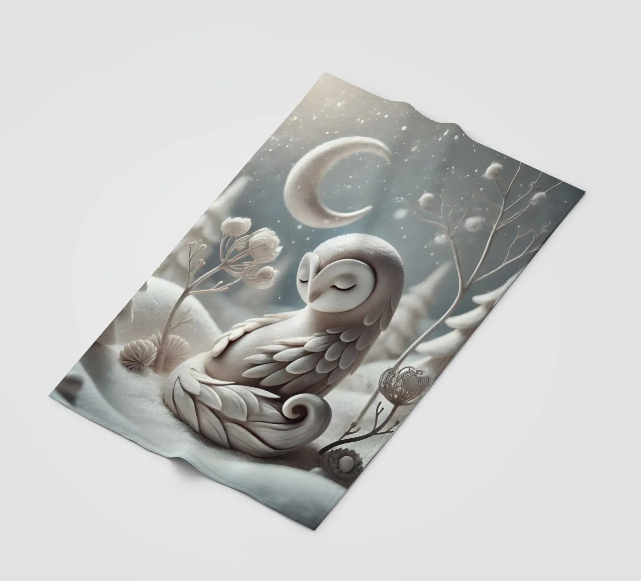 Ramoscello coperta in pile da Twinkle Art Studio