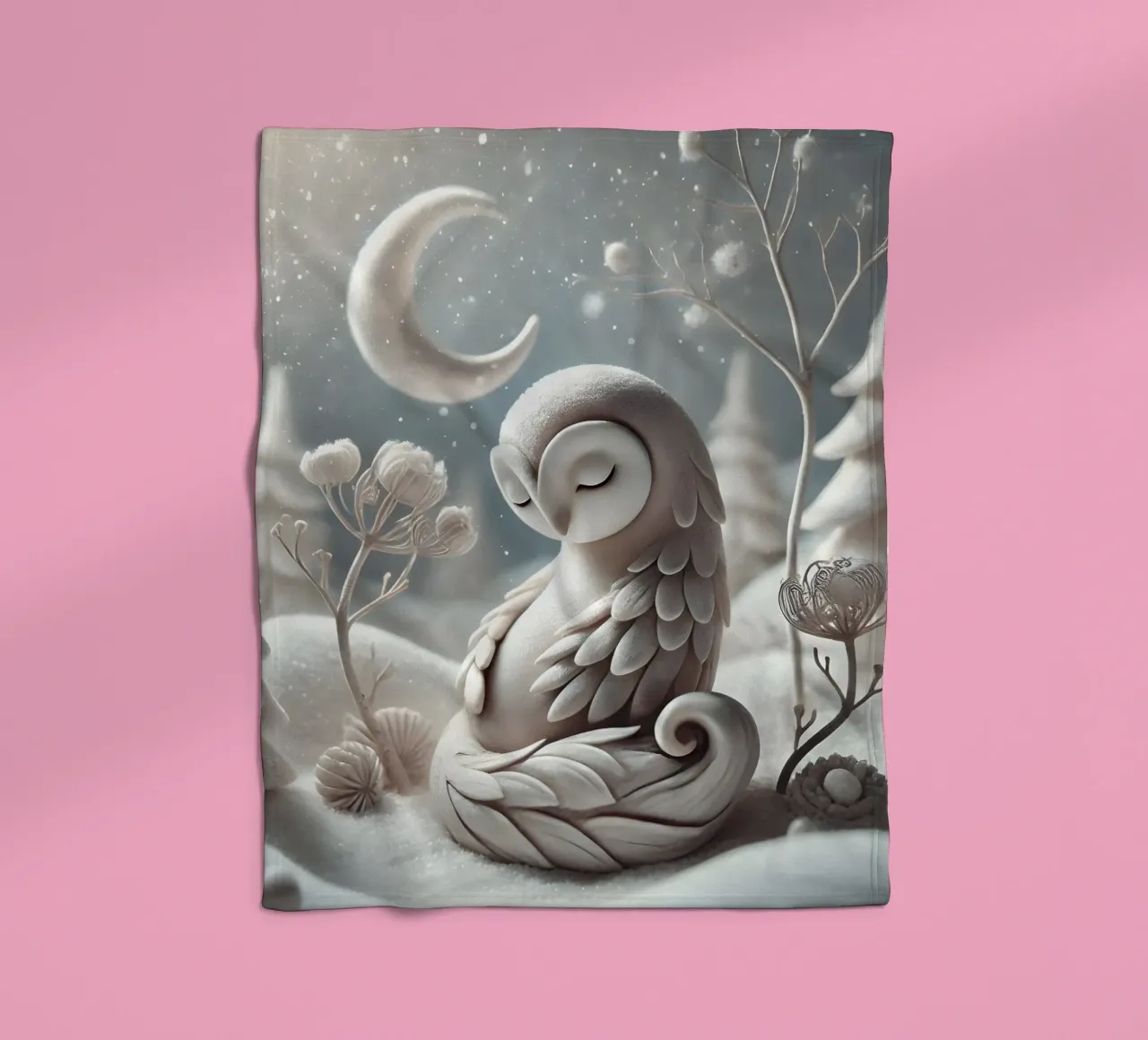 Ramoscello coperta in pile da Twinkle Art Studio