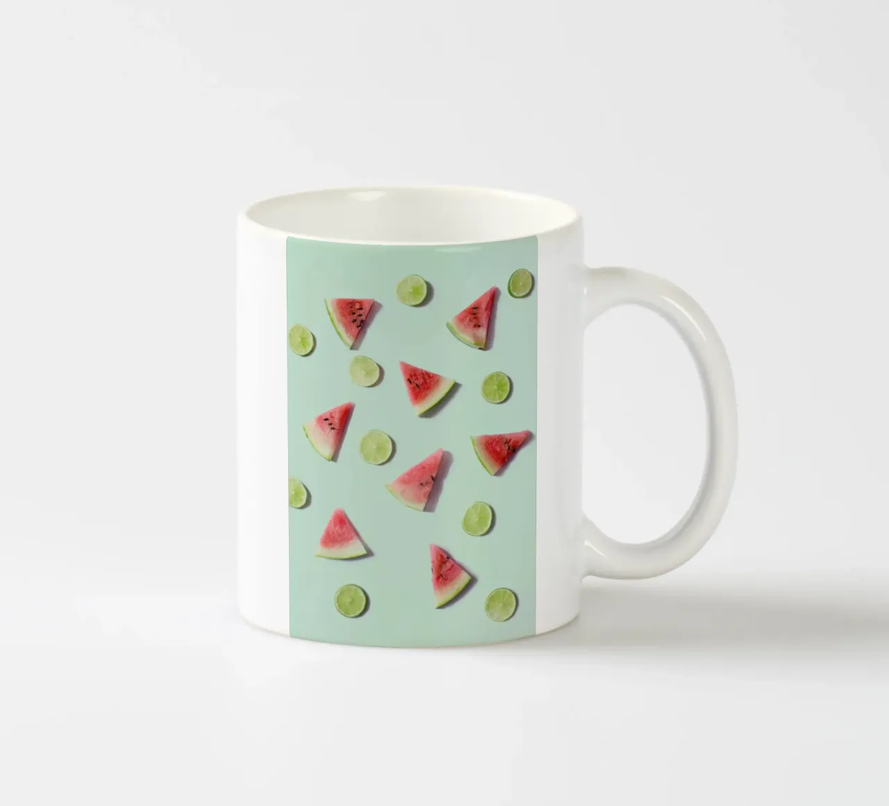 Angurie II tazza in ceramica da Elena Veronese