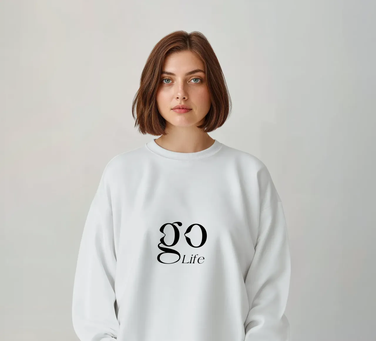 Tipografia semplice Go Life felpa da YV TYPOGRAPHY