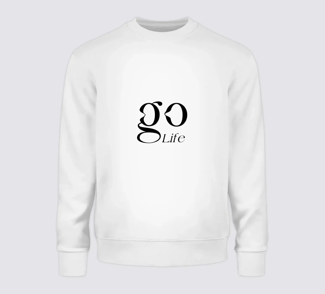 Tipografia semplice Go Life felpa da YV TYPOGRAPHY