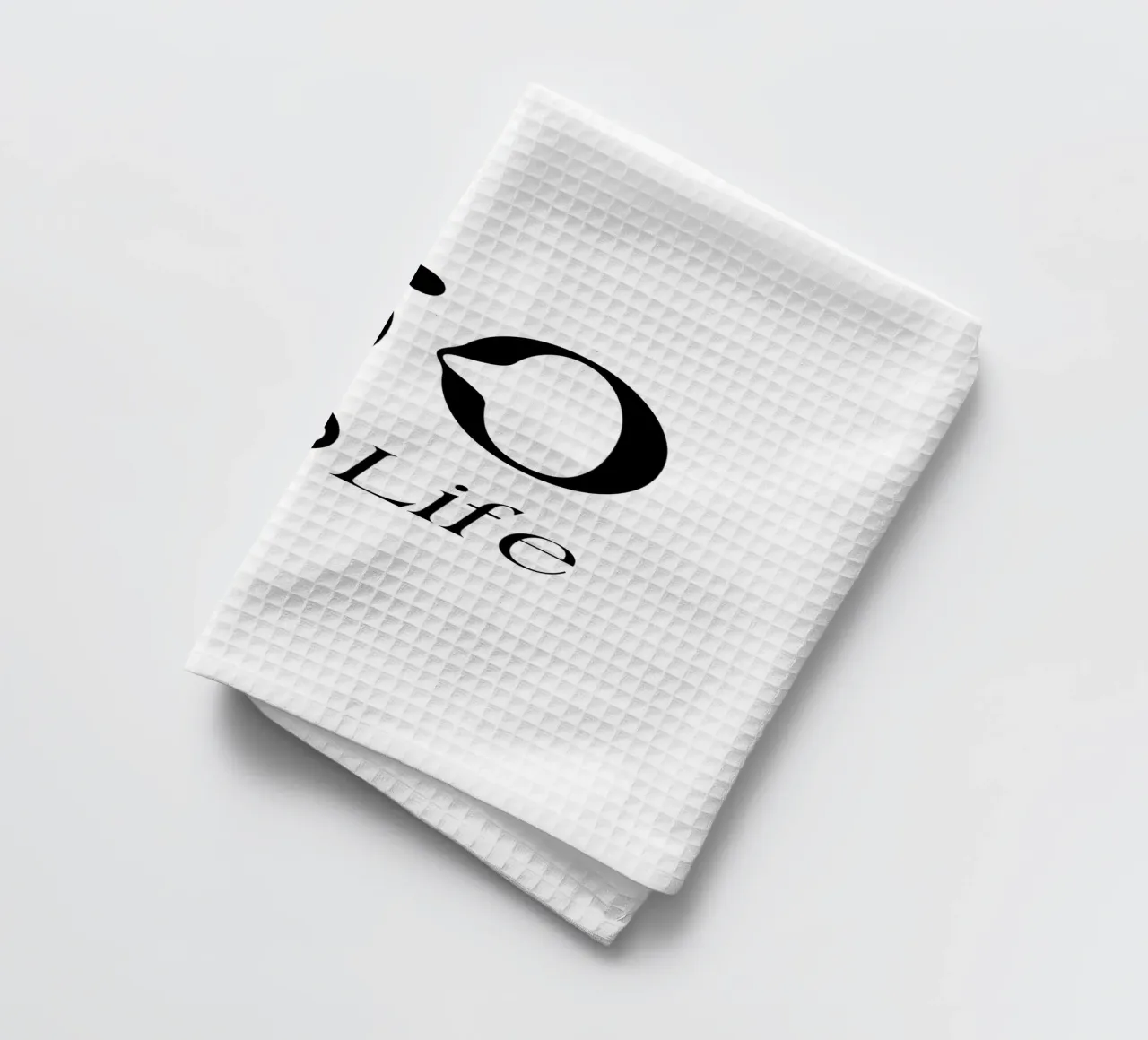 Tipografia semplice Go Life canovaccio da cucina da YV TYPOGRAPHY