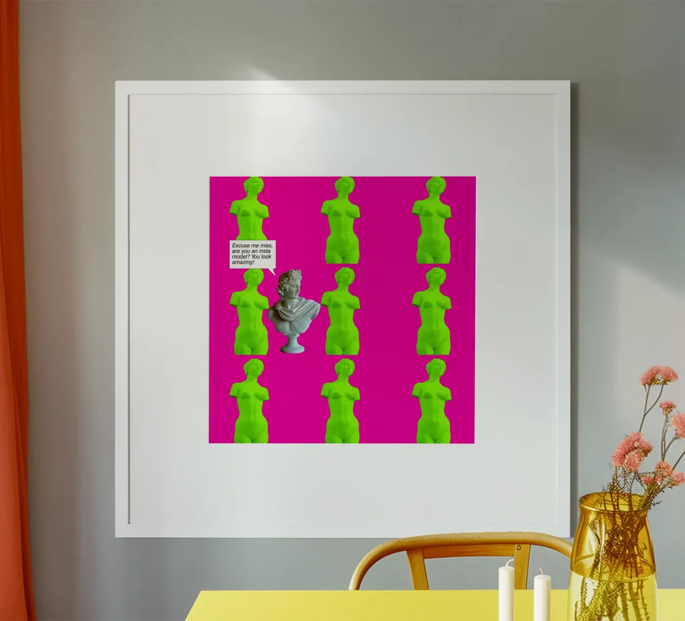 Instamodel poster by Hey Vincent