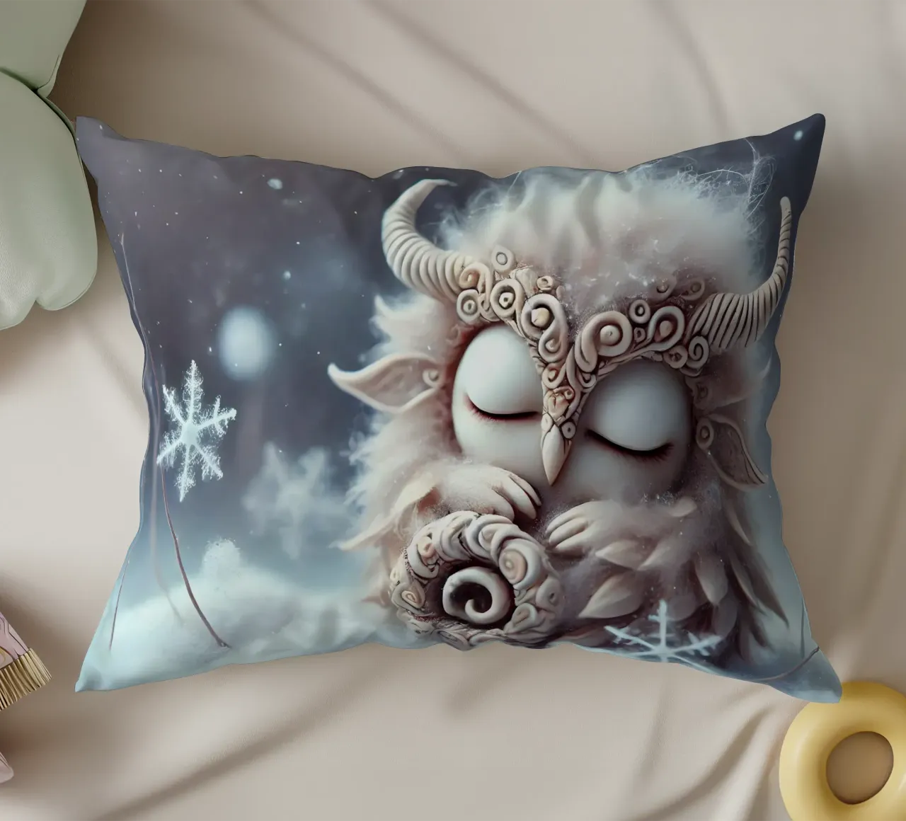 Ramoscello cuscino da Twinkle Art Studio