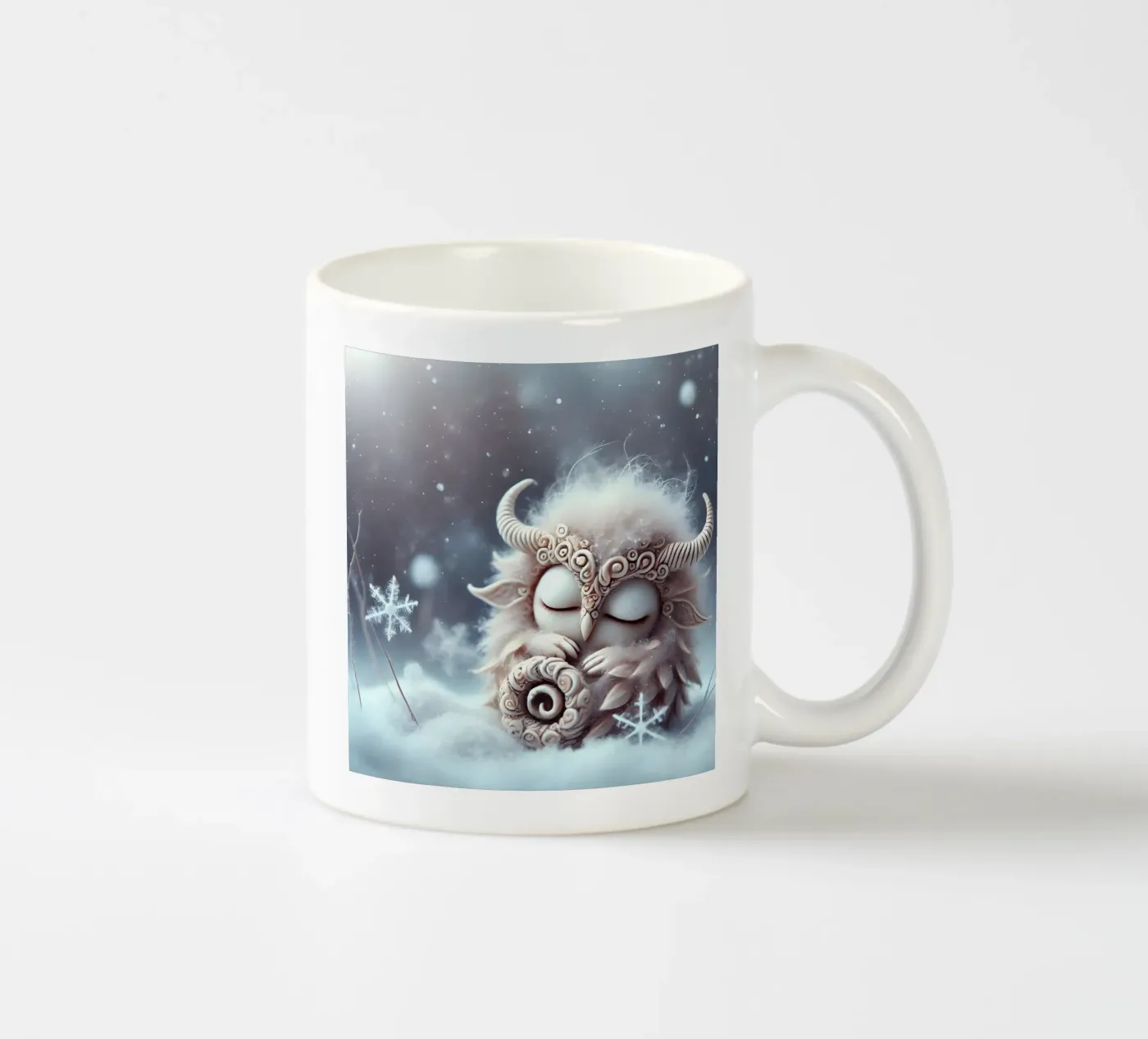 Twiglet ceramic mug by Twinkle Art Studio