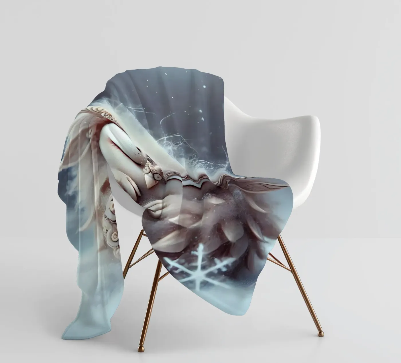 Twiglet Fleecedecke von Twinkle Art Studio