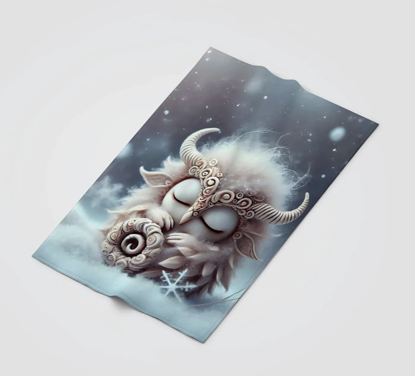 Twiglet Fleecedecke von Twinkle Art Studio