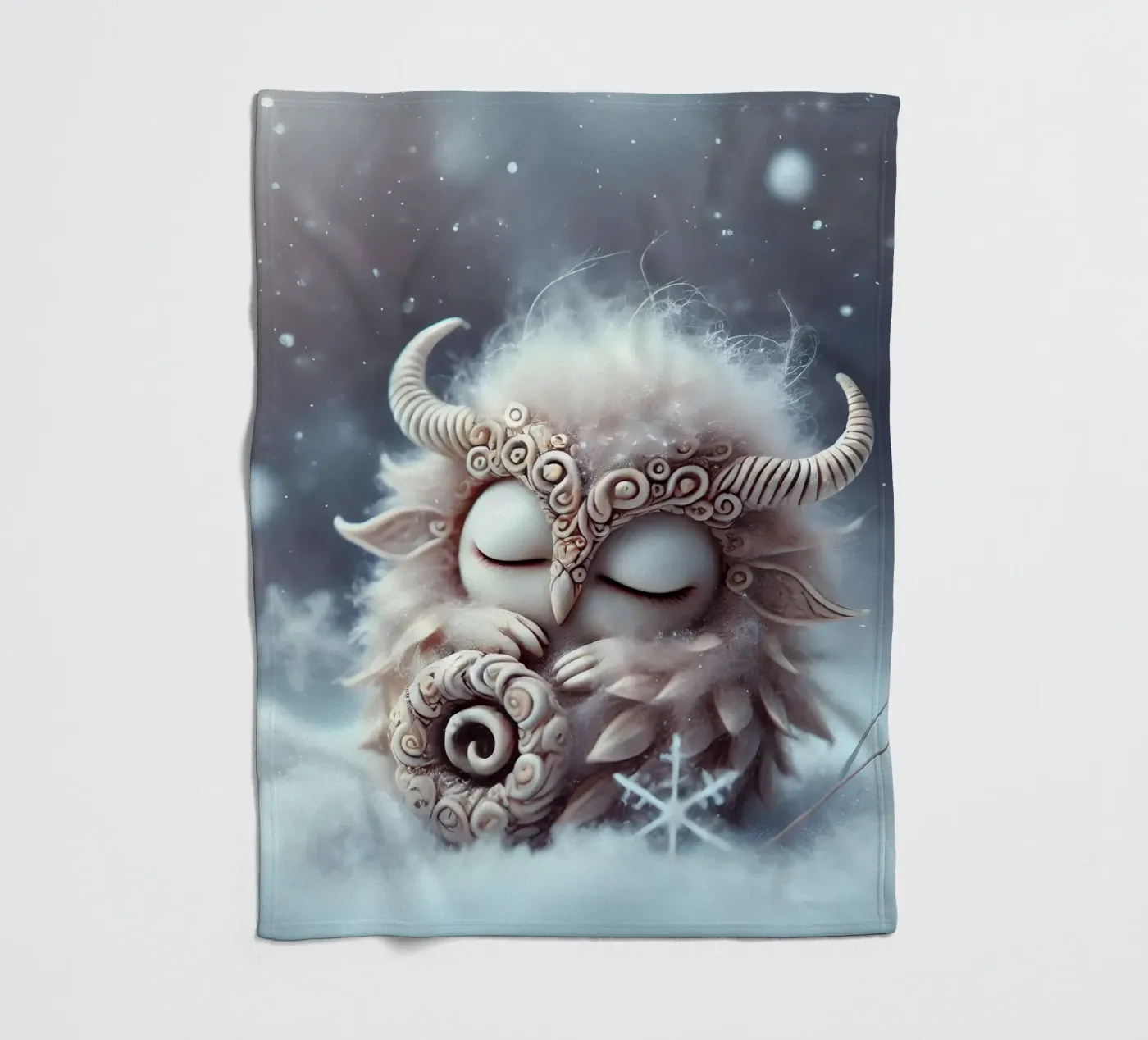 Twiglet Fleecedecke von Twinkle Art Studio