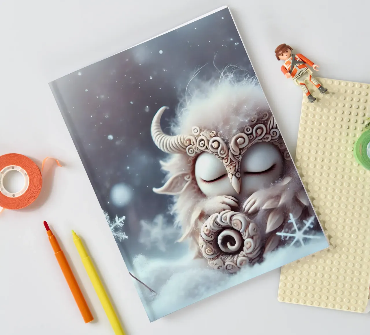 Twiglet notebook by Twinkle Art Studio