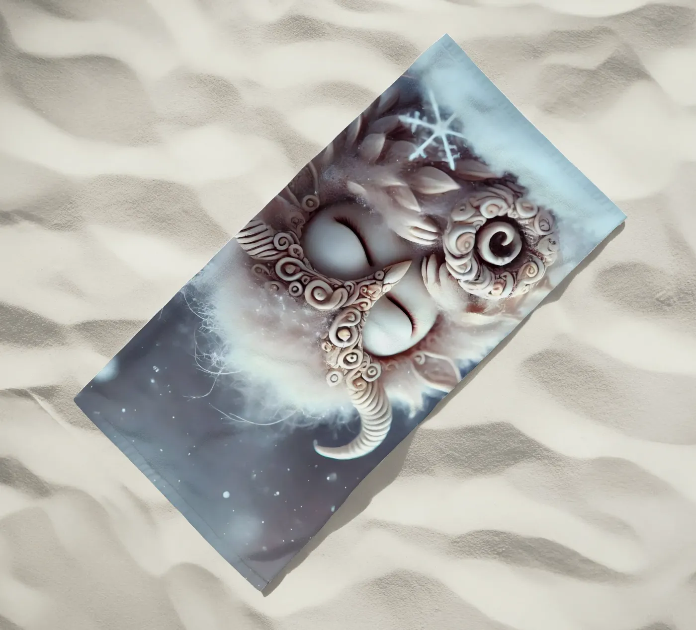 Ramoscello telo mare da Twinkle Art Studio