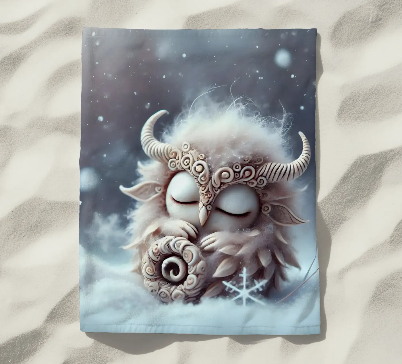 Ramoscello telo mare da Twinkle Art Studio