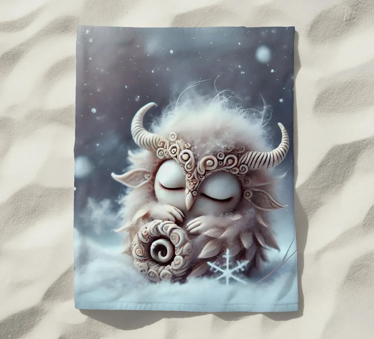 Ramoscello telo mare da Twinkle Art Studio