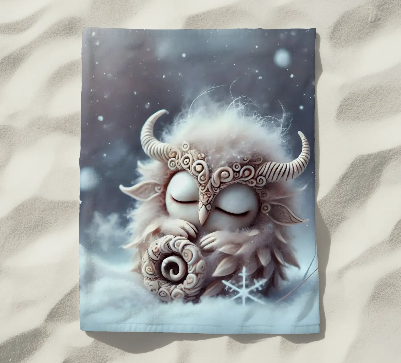 Ramoscello telo mare da Twinkle Art Studio