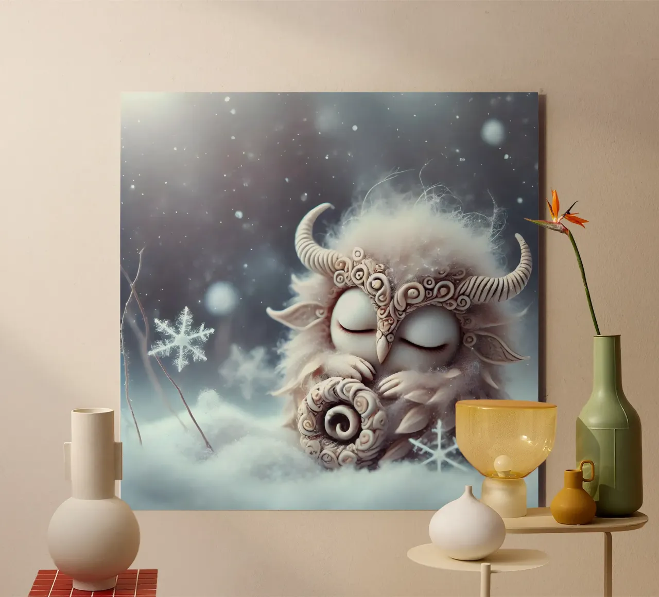 Ramoscello alluminio dibond da Twinkle Art Studio
