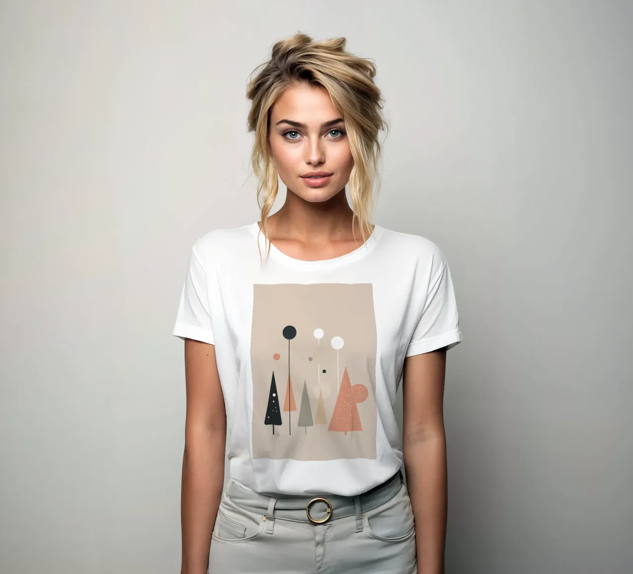 Abstract Trees t-shirt da donna da Hey Vincent