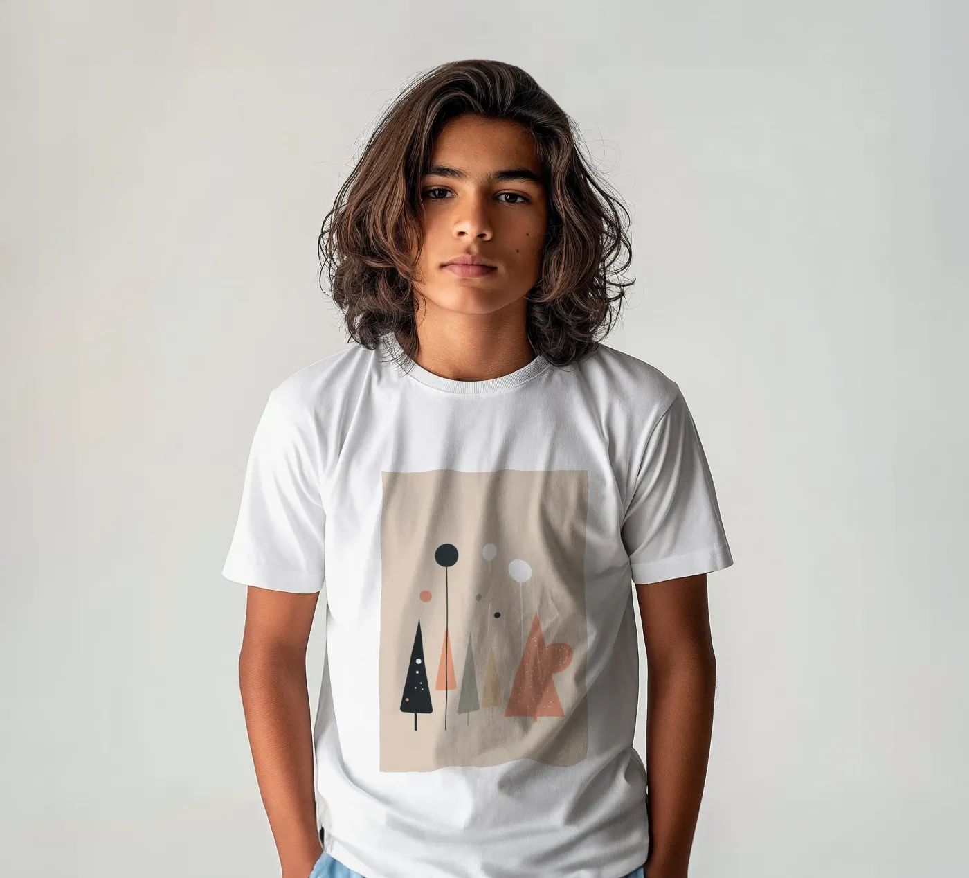 Abstract Trees kinder t-shirt van Hey Vincent