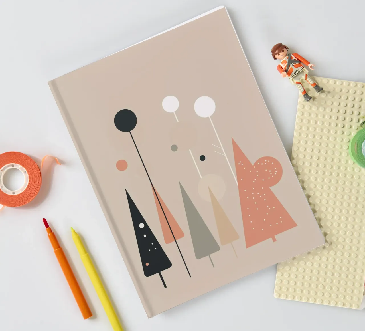 Abstract Trees notebook by Hey Vincent