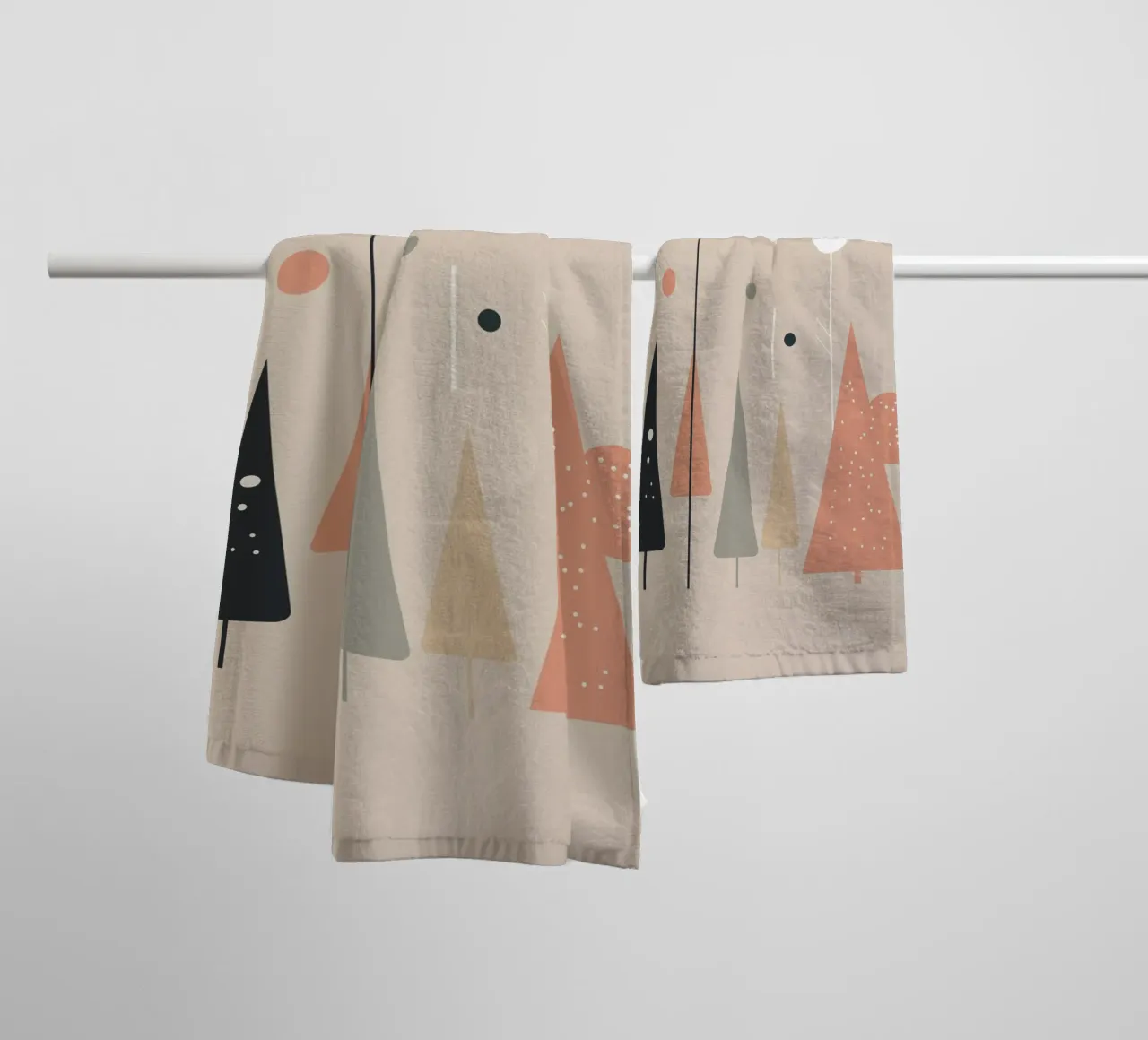 Abstract Trees towel by Hey Vincent