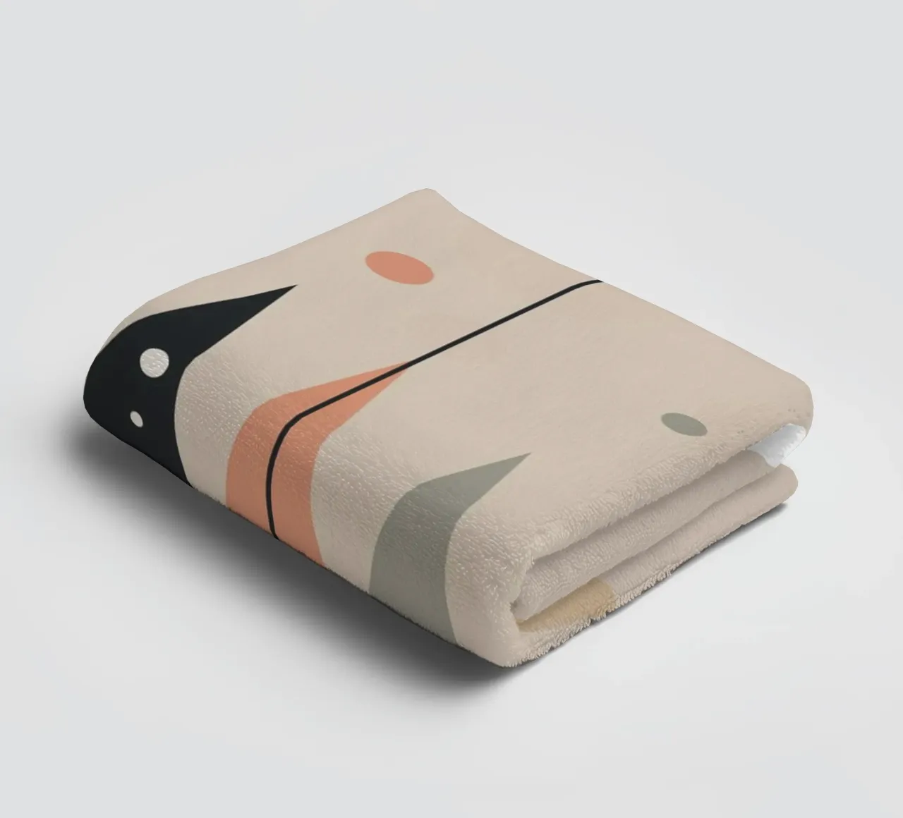 Abstract Trees towel by Hey Vincent